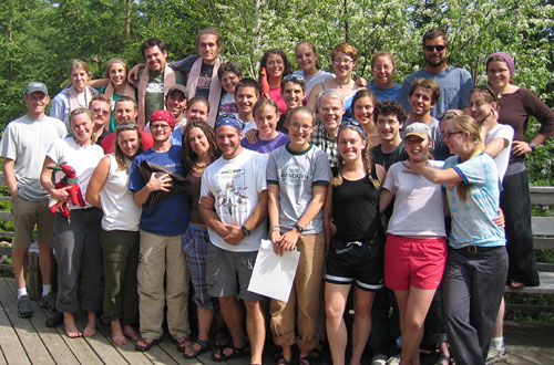 Our WFR Class, Menogyn Wilderness Canoe Base, May/June 2005