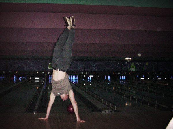 Shane - Handstand Bowling