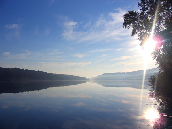 Morning at Hatchet Lake, Isle Royale, Lake Superior